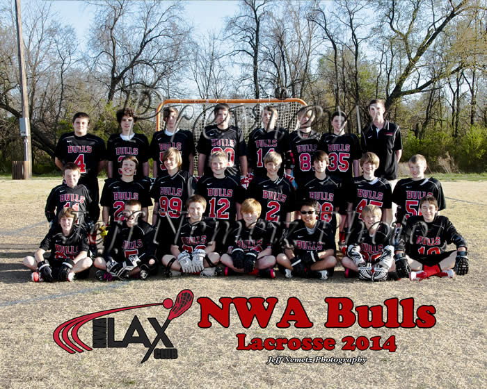 14008 NWA Lacrosse Bulls 7-8 team