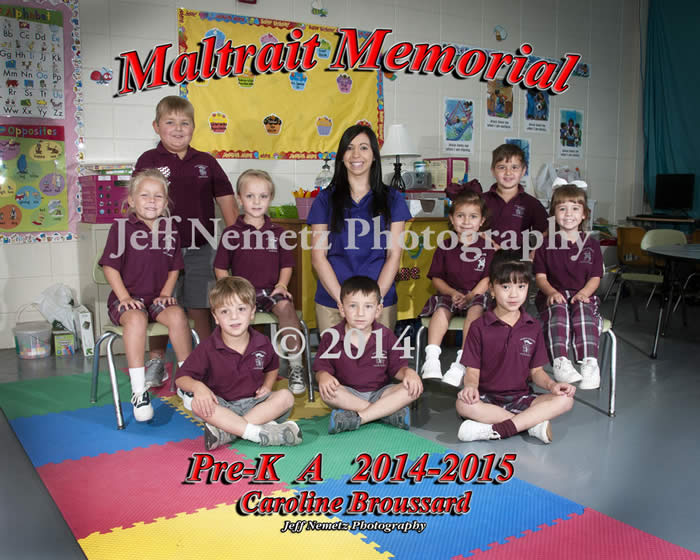 14020 Maltrait Elementary Class Group Portraits